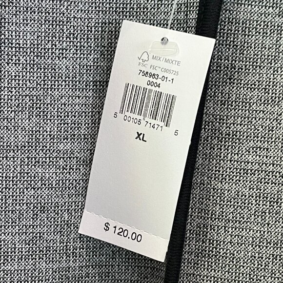 NEW $120 Banana Republic Womens XL Collarless One Button Blazer Stretch Jacket - Picture 6 of 12